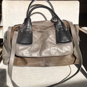 MaxMara Sportmax leather / calf hair bag